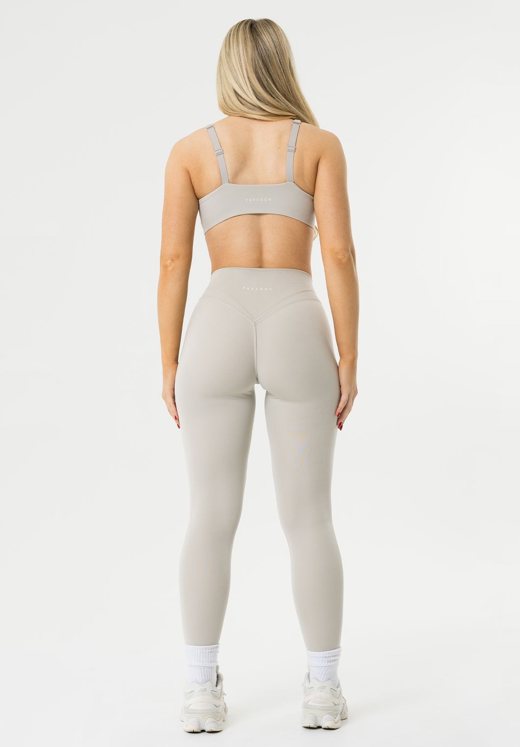 Reluna™ Icon High-Rise Sculptseam® Plus Legging Pearl Grey Leggings/Joggers Paragon Fitwear 
