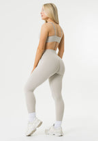 Reluna™ Icon High-Rise Sculptseam® Plus Legging Pearl Grey Leggings/Joggers Paragon Fitwear 
