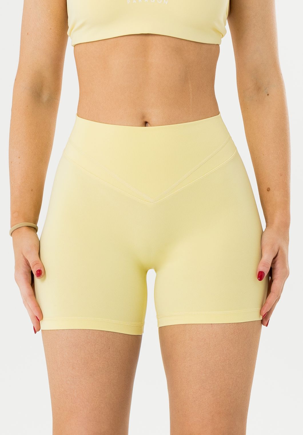 Reluna™ Icon High-Rise Sculptseam® Plus Short 5” Sunny Shorts Paragon Fitwear 