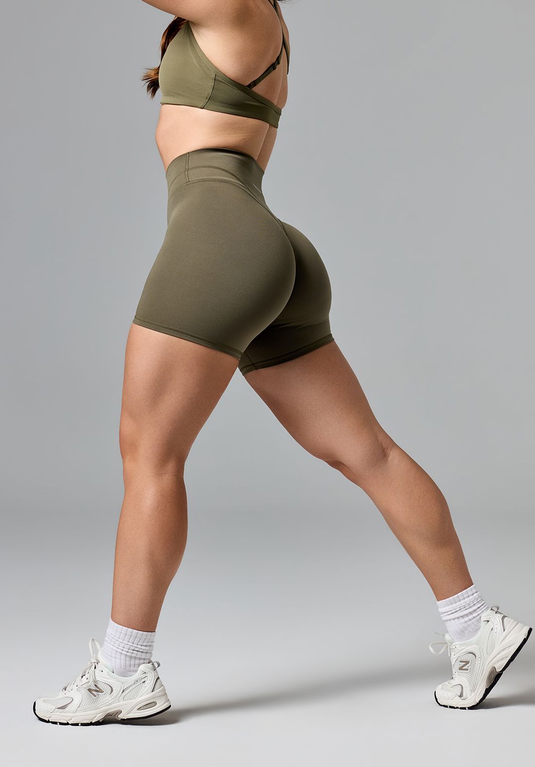 Reluna™ Icon High-Rise Sculptseam® Plus Short 5” Everglades