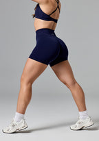 Reluna Icon High-Rise Sculptseam® Plus Short 5” Ink Shorts Paragon Fitwear 