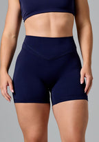 Reluna Icon High-Rise Sculptseam® Plus Short 5” Ink Shorts Paragon Fitwear 
