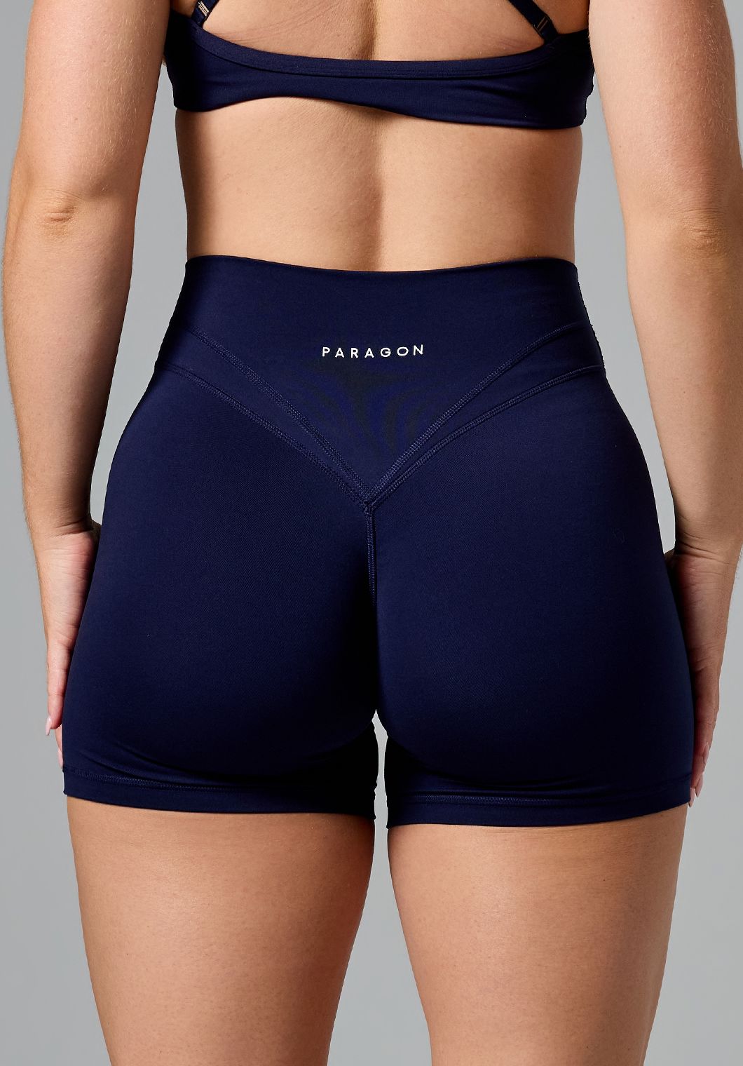 Reluna Icon High-Rise Sculptseam® Plus Short 5” Ink Shorts Paragon Fitwear 