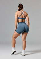 Reluna Icon High-Rise Sculptseam® Plus Short 5” Slate Shorts Paragon Fitwear 