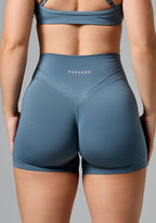 Reluna Icon High-Rise Sculptseam® Plus Short 5” Slate Shorts Paragon Fitwear 