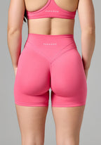 Reluna™ Icon High-Rise Sculptseam® Plus Short 6” Rose Shorts Paragon Fitwear 