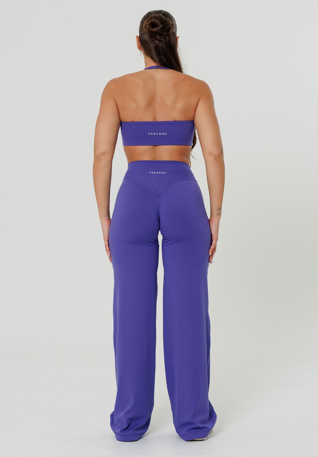 Reluna™ Icon High-Rise Sculptseam® Plus Straight Leg Pant Short- 31” Electric Violet Leggings/Joggers Paragon Fitwear 