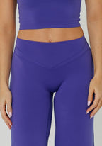 Reluna™ Icon High-Rise Sculptseam® Plus Straight Leg Pant Regular- 33” Electric Violet Leggings/Joggers Paragon Fitwear 