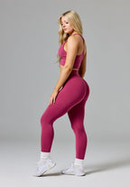 Reluna™ Icon High-Rise Sculptseam® Plus Legging Raspberry Leggings/Joggers Paragon Fitwear 