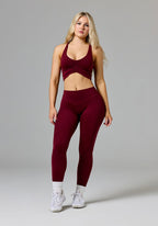 Reluna™ Icon High-Rise Sculptseam® Plus Legging Red Velvet Leggings/Joggers Paragon Fitwear 