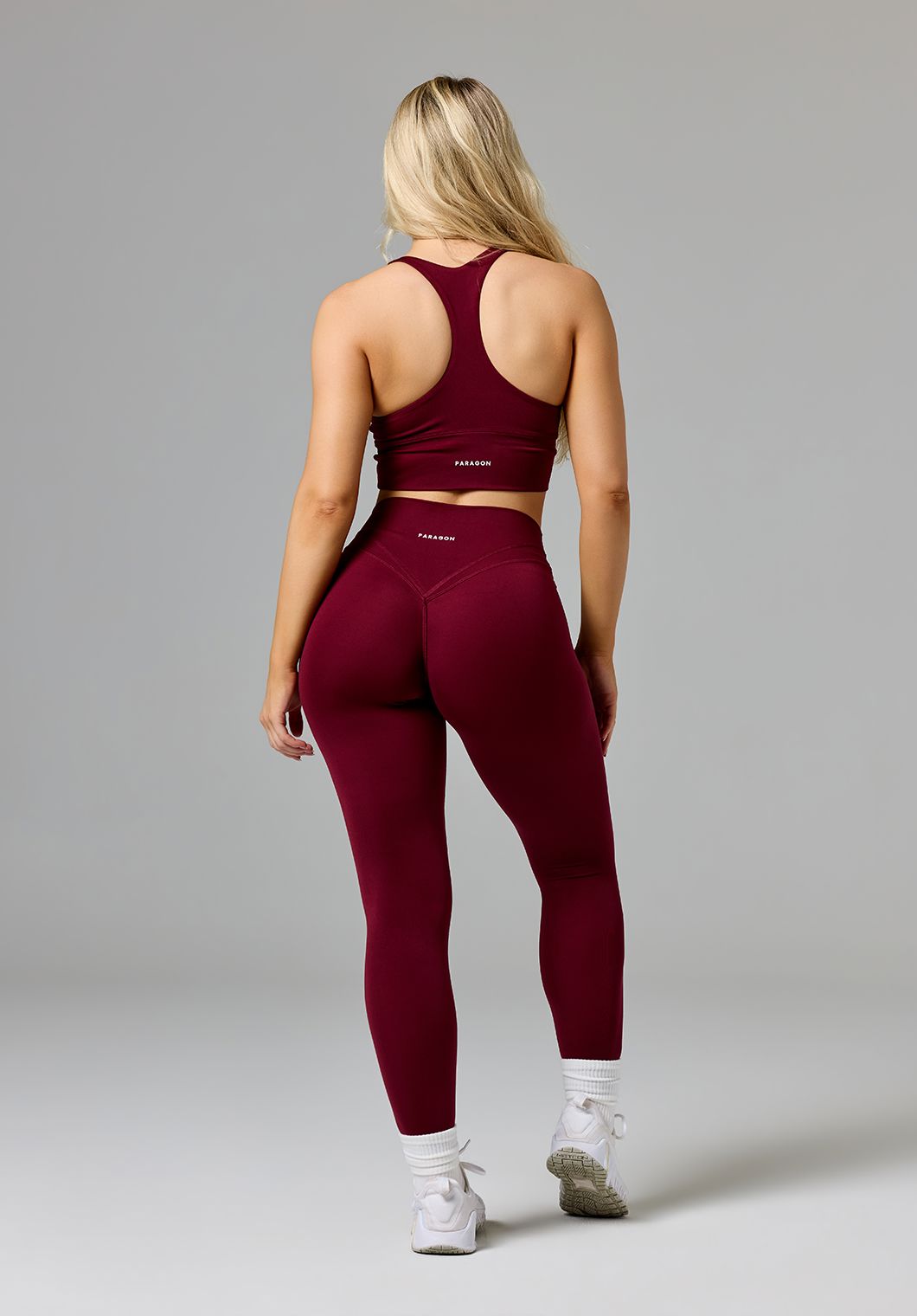 Reluna™ Icon High-Rise Sculptseam® Plus Legging Red Velvet Leggings/Joggers Paragon Fitwear 