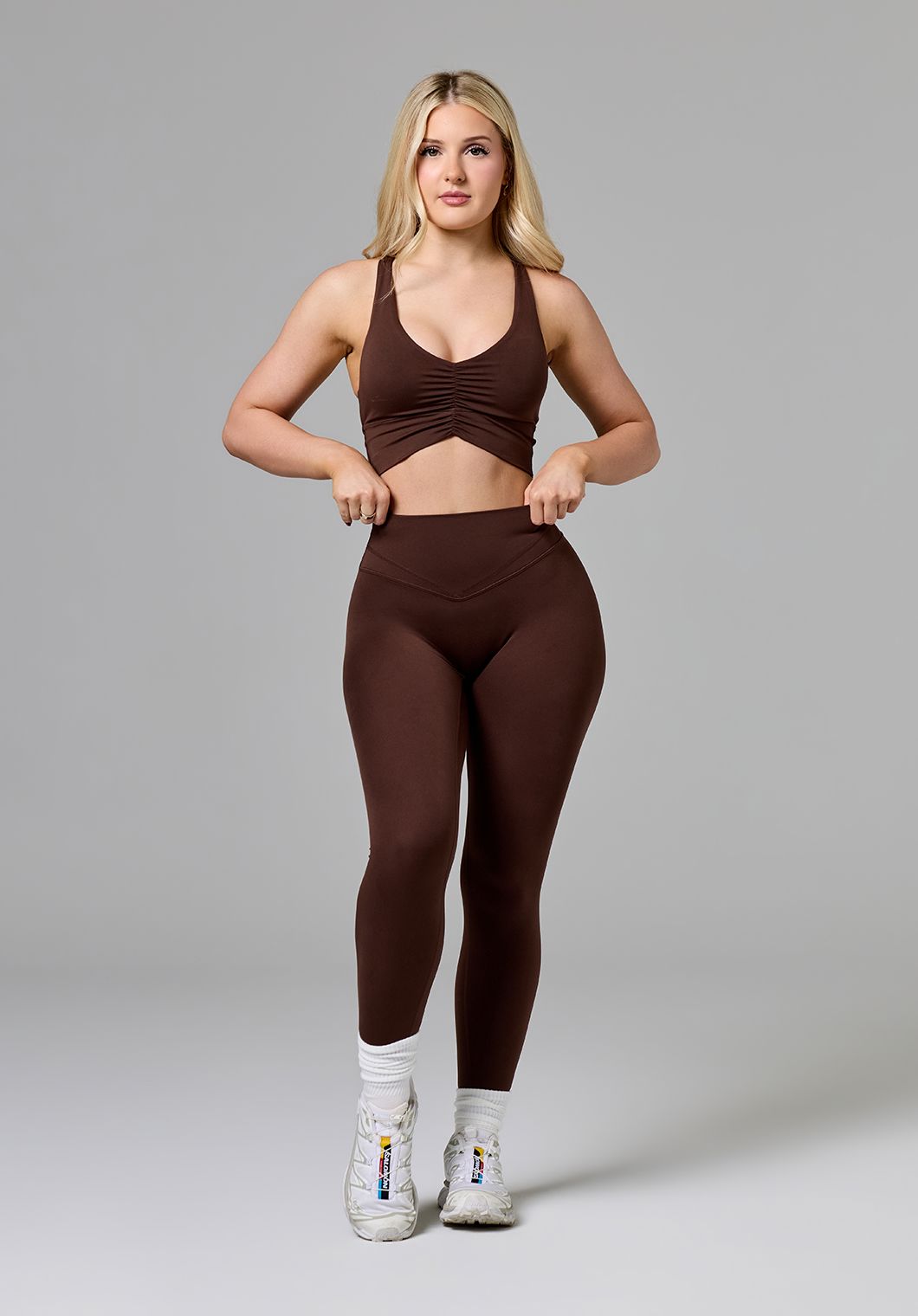 Reluna™ Icon Sculptseam® Plus High-Rise Legging Walnut Leggings/Joggers Paragon Fitwear 
