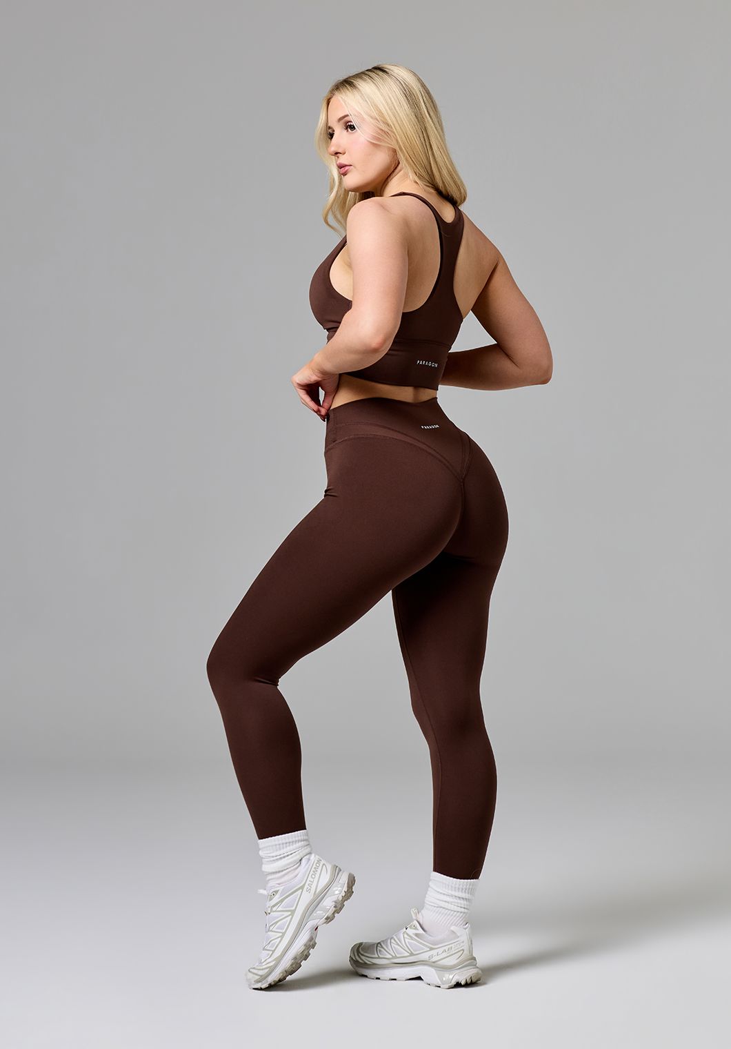 Reluna™ Icon Sculptseam® Plus High-Rise Legging Walnut Leggings/Joggers Paragon Fitwear 