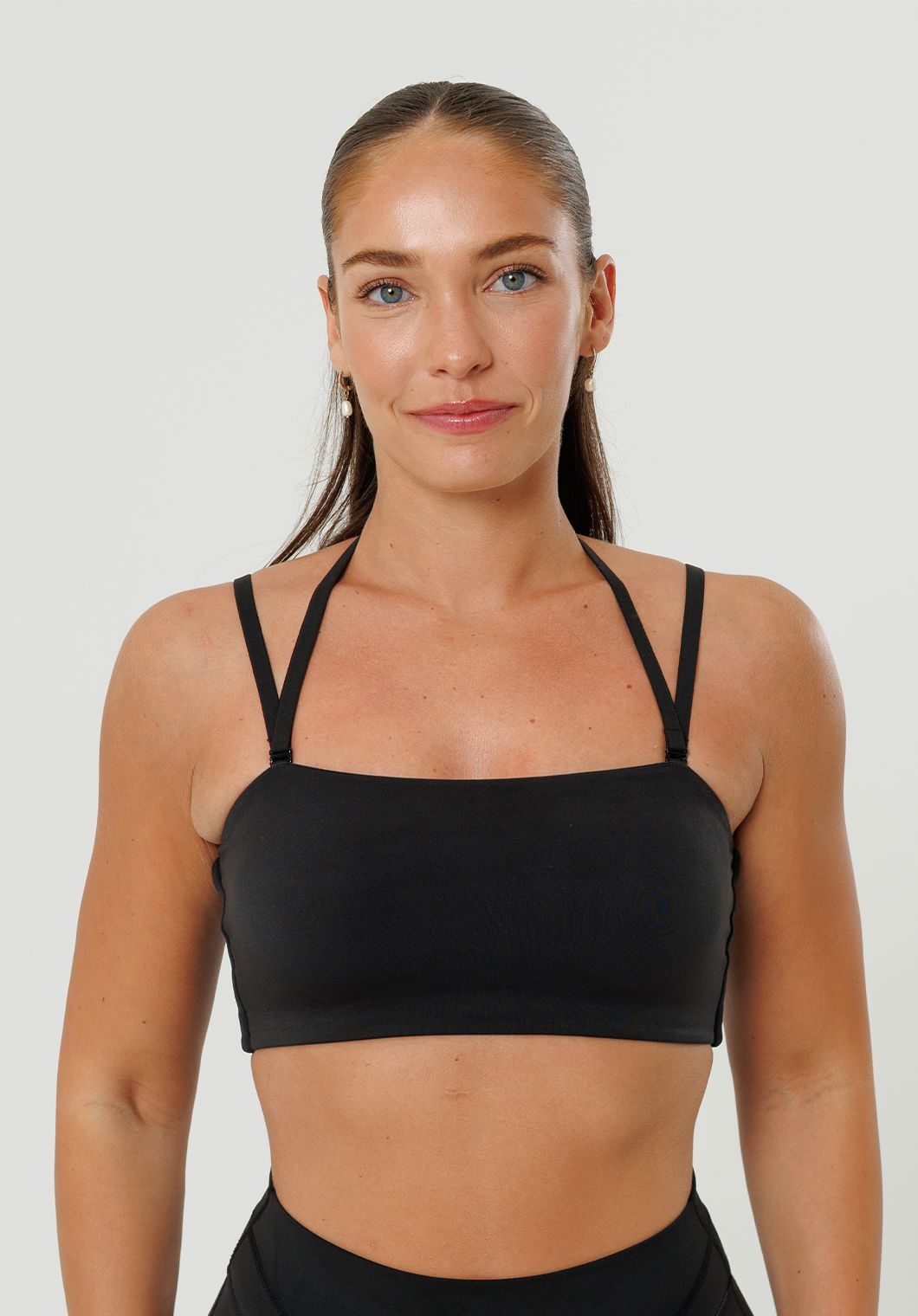 Reluna™ Infinity Bra Black Sports Bras Paragon Fitwear 