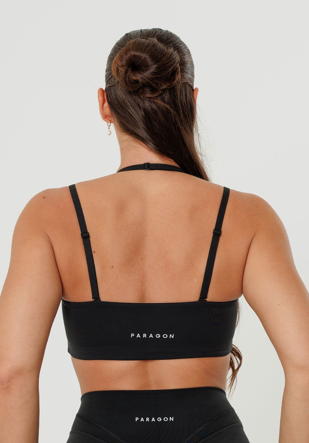 Reluna™ Infinity Bra Black Sports Bras Paragon Fitwear 