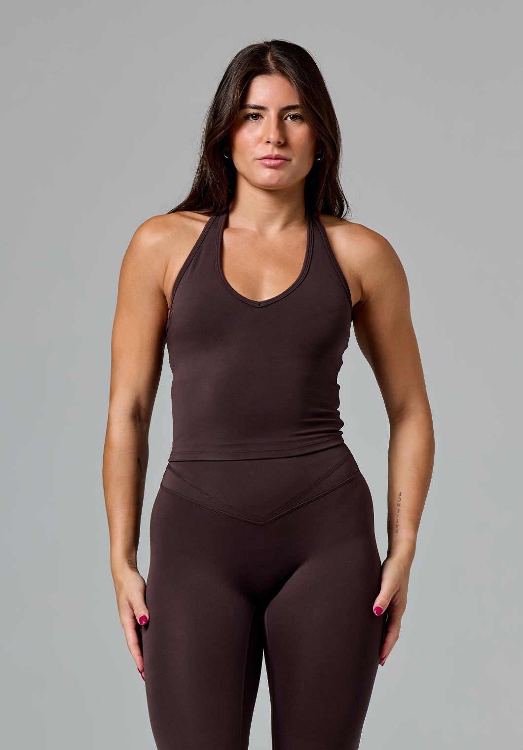 Reluna™ Max Out Top Espresso Tops/Tanks Paragon Fitwear 