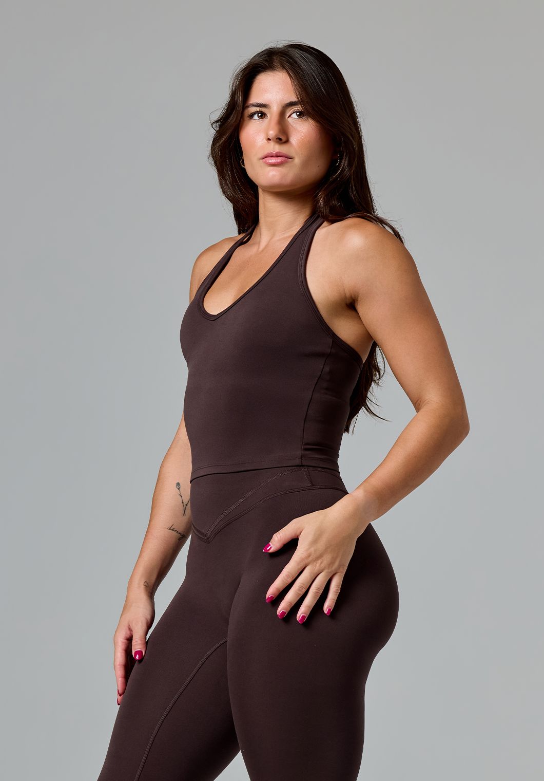 Reluna™ Max Out Top Espresso Tops/Tanks Paragon Fitwear 