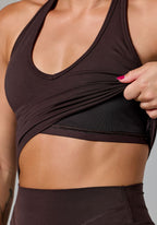 Reluna™ Max Out Top Espresso Tops/Tanks Paragon Fitwear 
