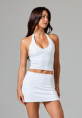 Reluna™ Max Out Top White Sports Bras Paragon Fitwear 