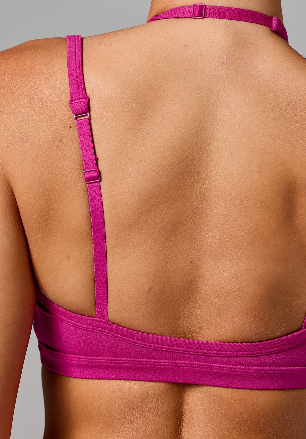 Reluna™ Monochrome Double-Layer Sports Bra Berry Sports Bras Paragon Fitwear 