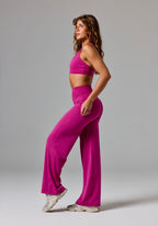 Reluna™ Monochrome Double-Layer Sports Bra Berry Sports Bras Paragon Fitwear 