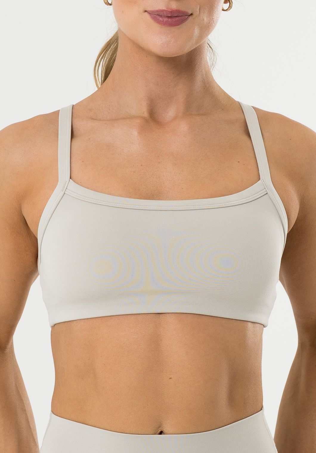 Reluna™ Multi-Fit Sports Bra Pearl Grey Sports Bras Paragon Fitwear 