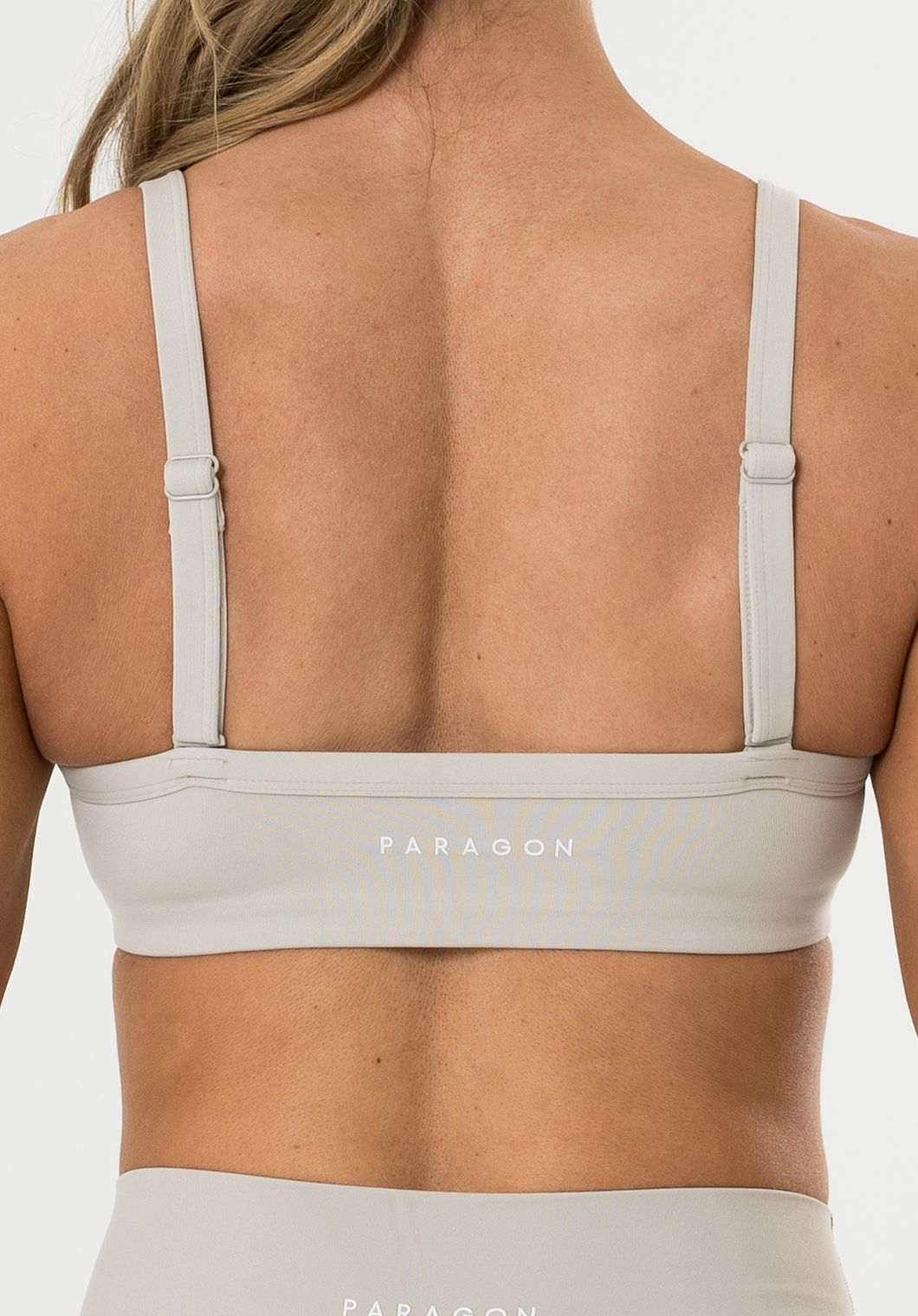 Reluna™ Multi-Fit Sports Bra Pearl Grey Sports Bras Paragon Fitwear 