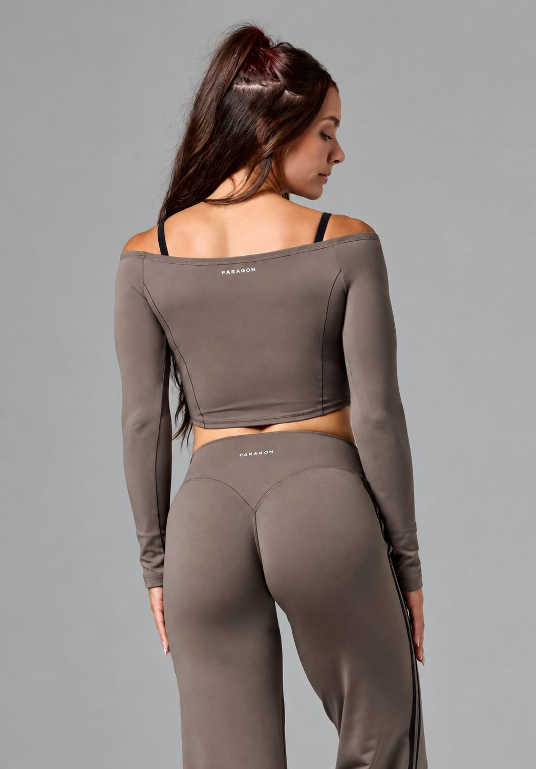 Reluna™ Off Shoulder Top Thyme Tops/Tanks Paragon Fitwear 