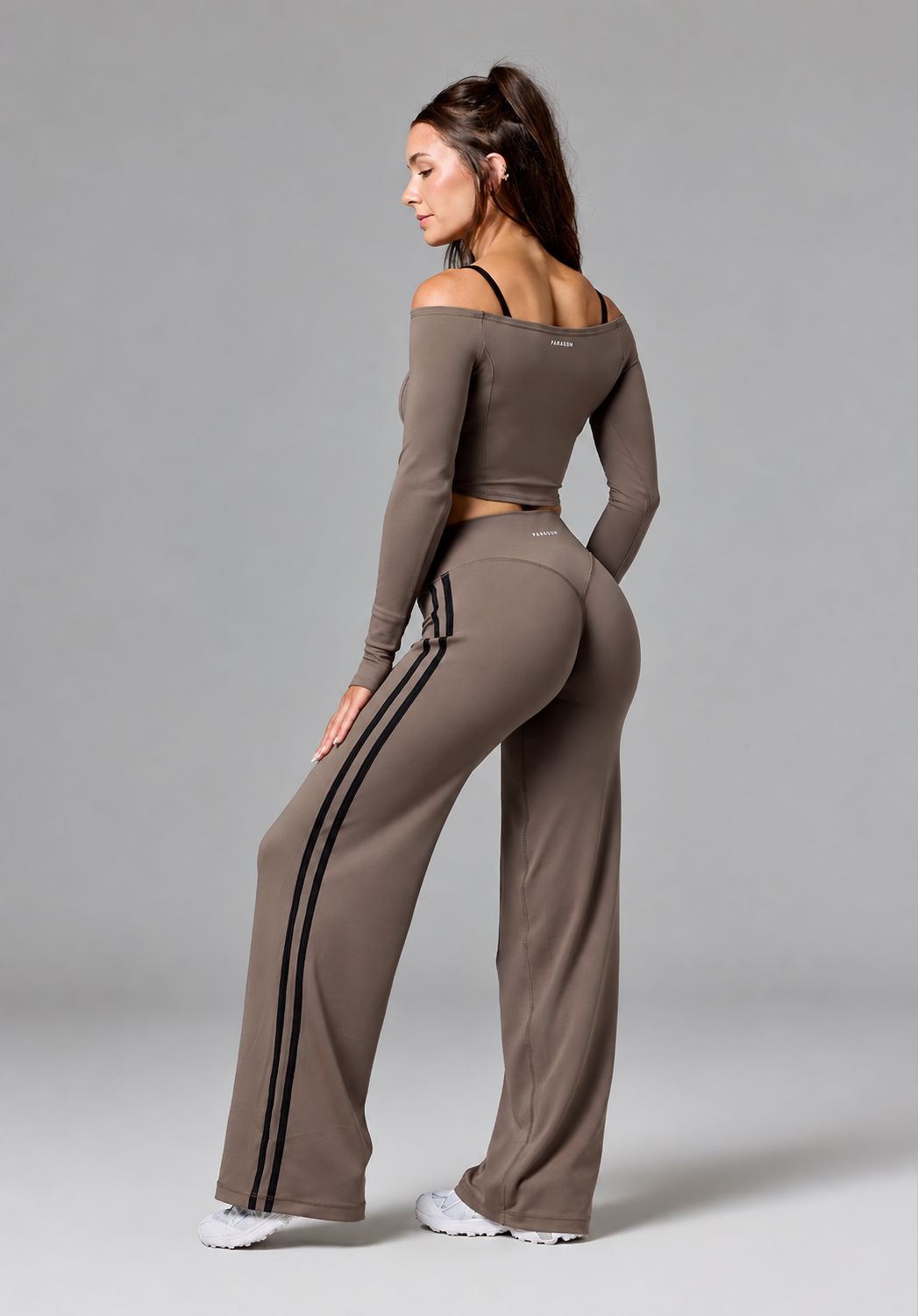 Reluna™ Off Shoulder Top Thyme Tops/Tanks Paragon Fitwear 