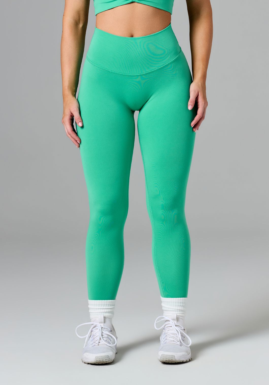 Reluna Original High-Rise Sculptseam® Plus Legging Palm Leaf Leggings/Joggers Paragon Fitwear 