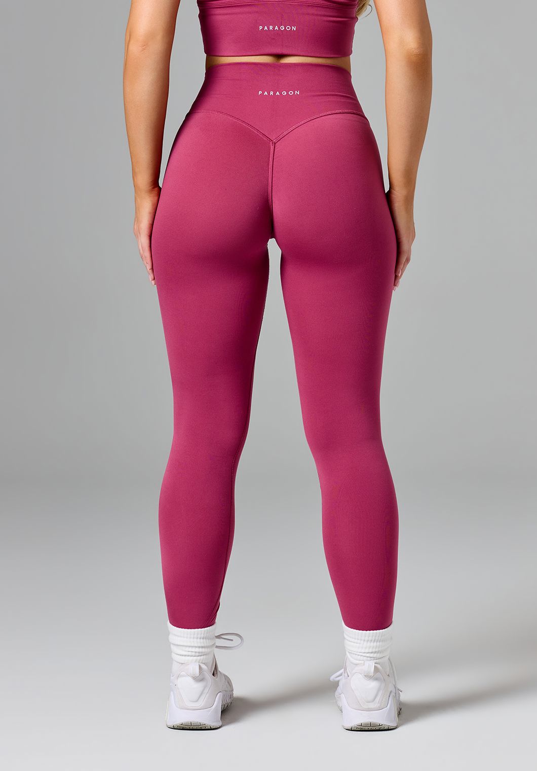 Reluna Original High-Rise Sculptseam® Plus Legging Raspberry Leggings/Joggers Paragon Fitwear 