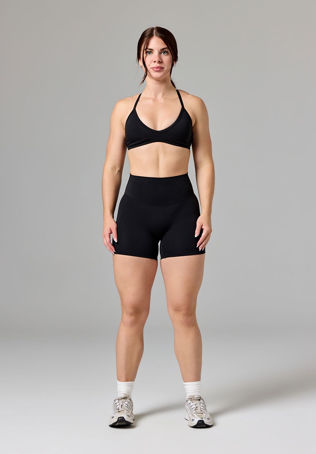 Reluna Original High-Rise Sculptseam® Short 5” Black Shorts Paragon Fitwear 