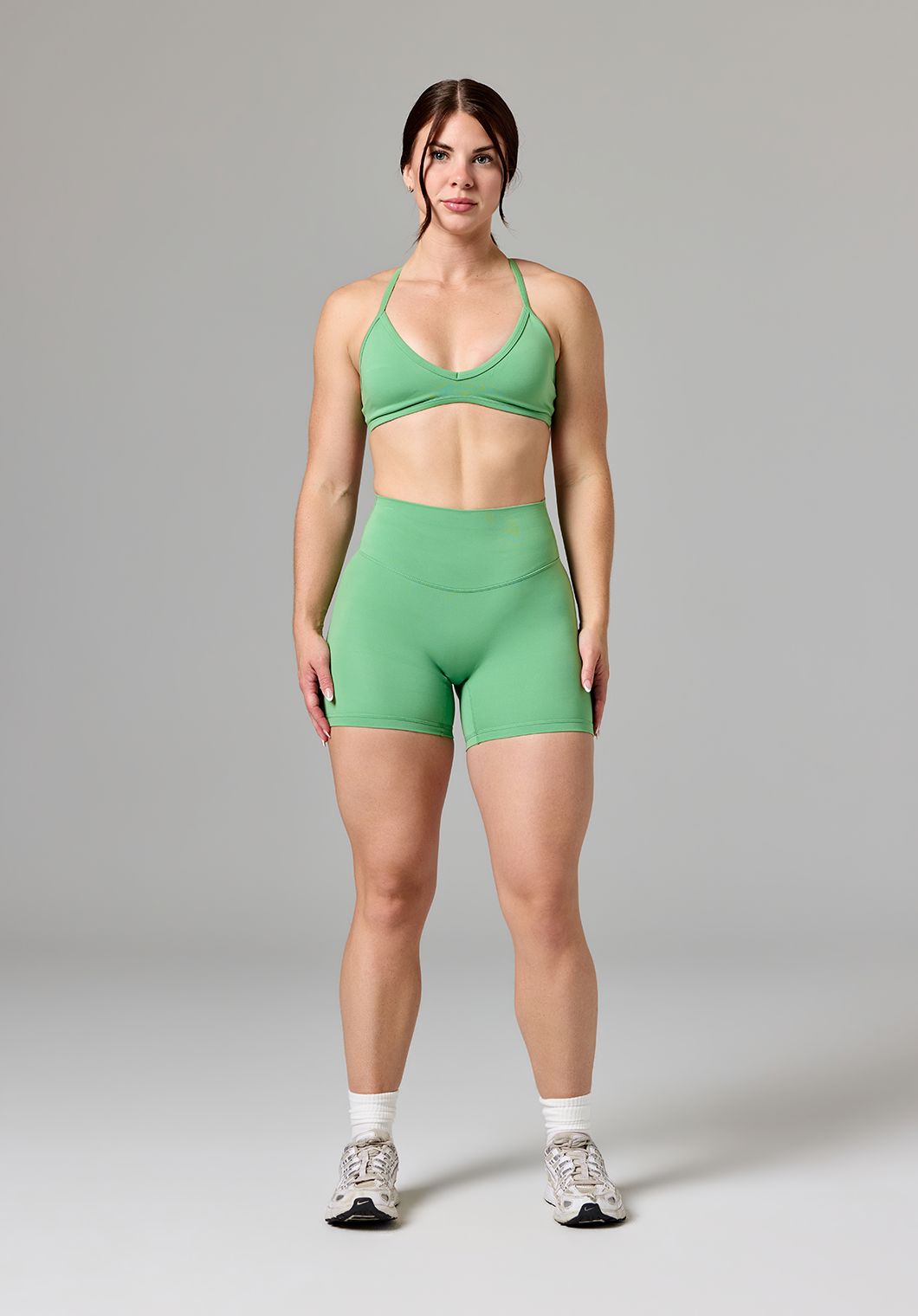 Reluna™ Original High-Rise Sculptseam® Short 5” Matcha Shorts Paragon Fitwear 