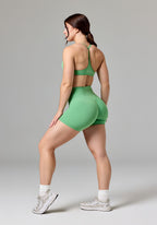 Reluna™ Original High-Rise Sculptseam® Short 5” Matcha Shorts Paragon Fitwear 