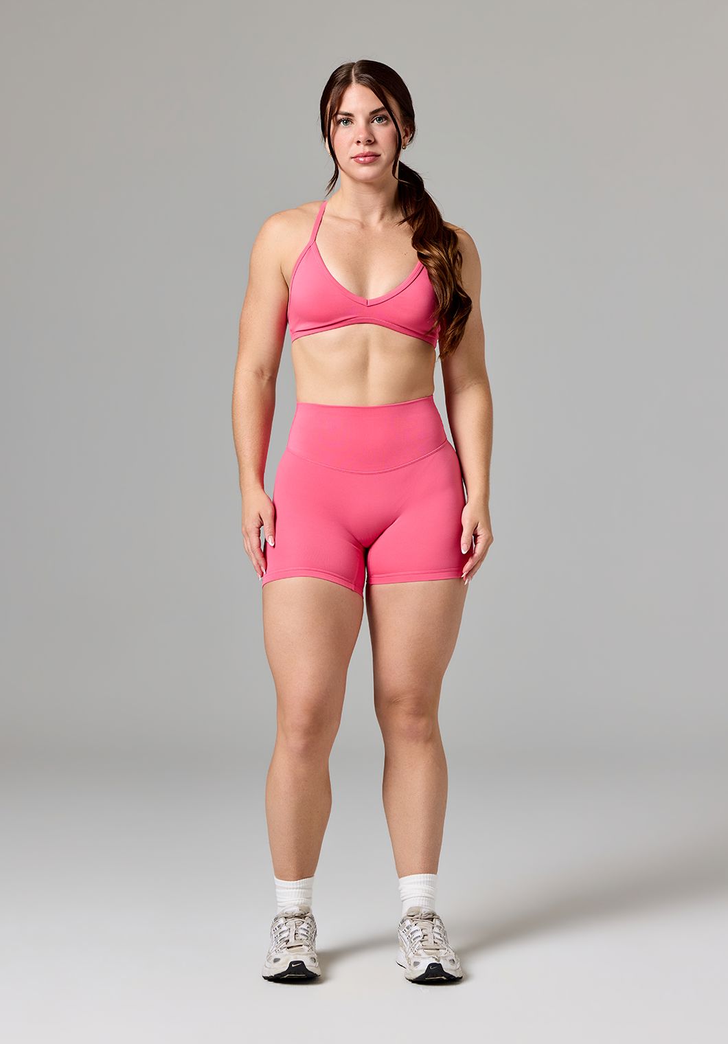 Reluna™ Original High-Rise Sculptseam® Short 5” Rose Shorts Paragon Fitwear 