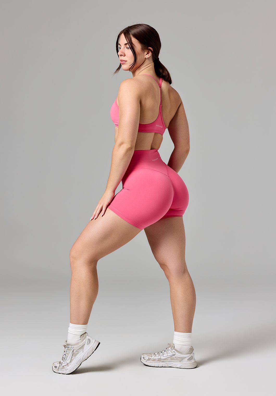 Reluna™ Original High-Rise Sculptseam® Short 5” Rose Shorts Paragon Fitwear 
