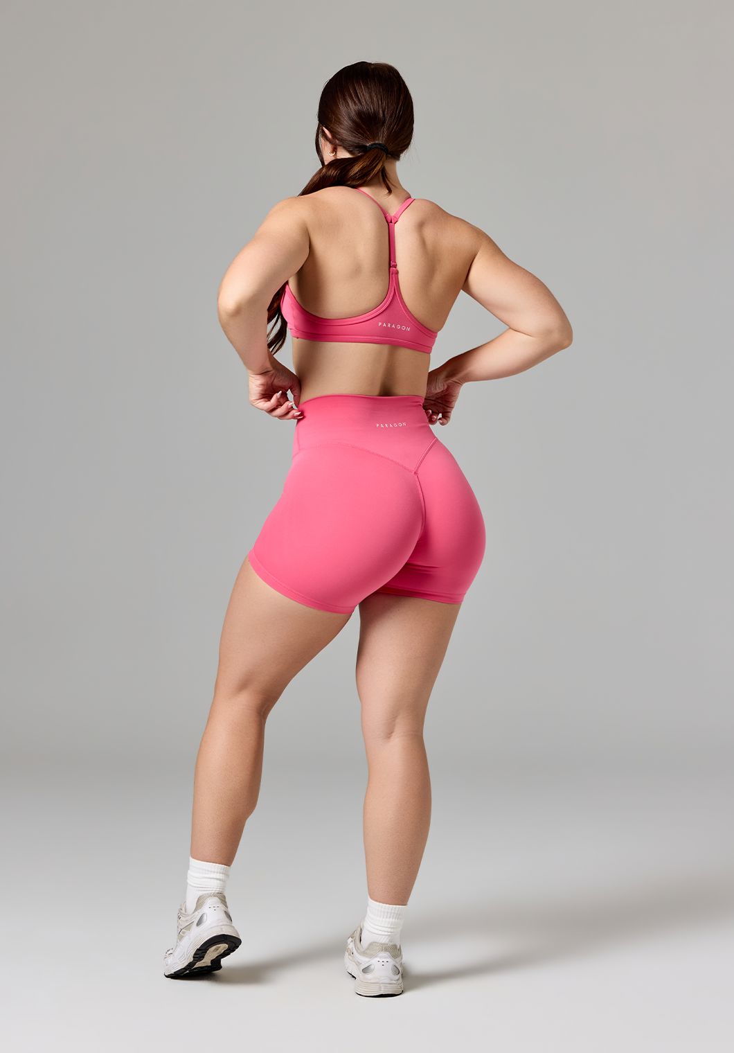 Reluna™ Original High-Rise Sculptseam® Short 5” Rose Shorts Paragon Fitwear 