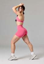 Reluna™ Original High-Rise Sculptseam® Short 5” Rose Shorts Paragon Fitwear 