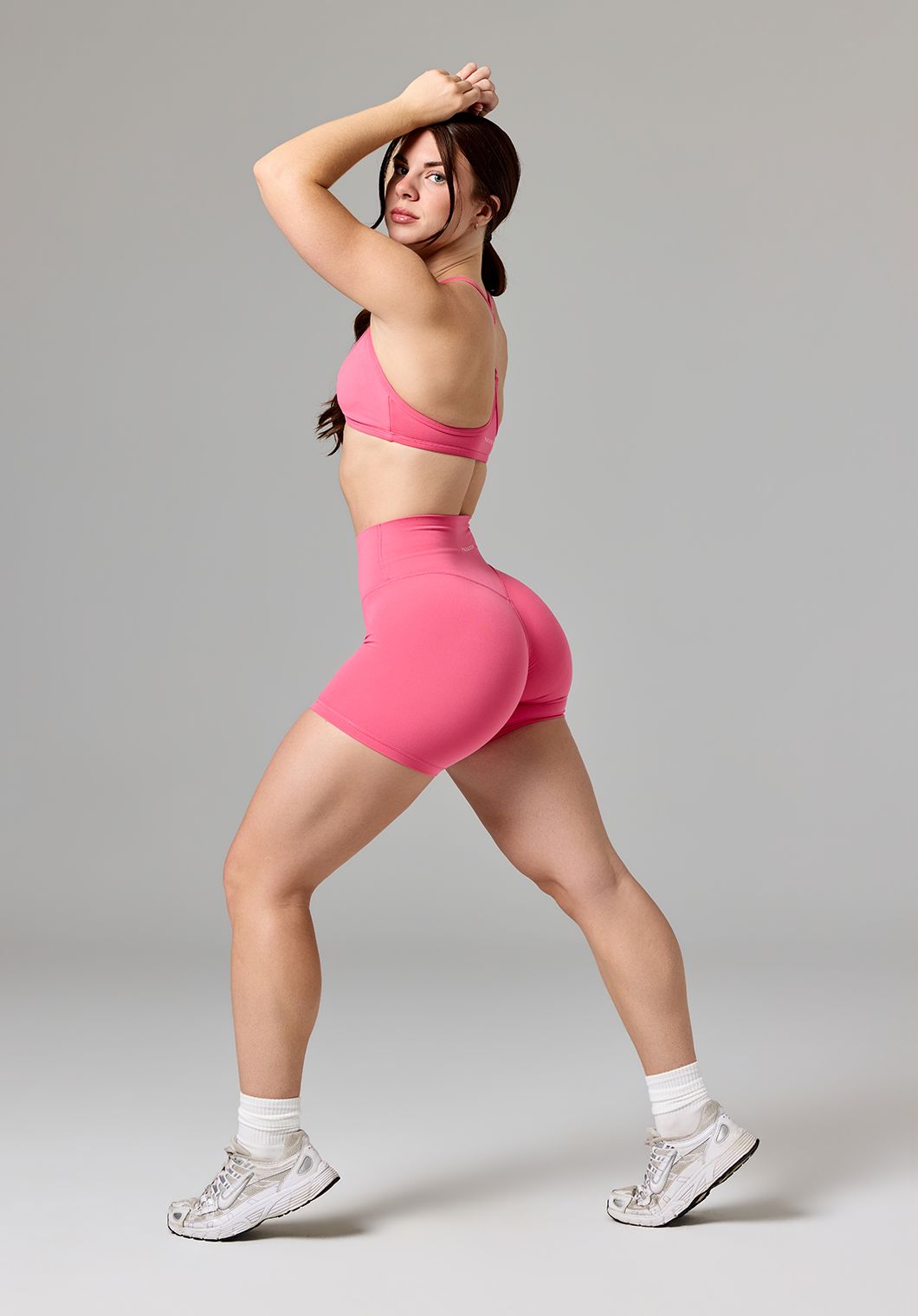 Reluna™ Original High-Rise Sculptseam® Short 5” Rose Shorts Paragon Fitwear 