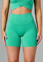 Reluna Original High-Rise Sculptseam® Short 6" Palm Leaf Shorts Paragon Fitwear 
