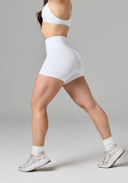 Reluna™ Original High-Rise TrueCover™ Sculptseam® Short 5” White Shorts Paragon Fitwear 