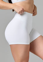 Reluna™ Original High-Rise TrueCover™ Sculptseam® Short 5” White Shorts Paragon Fitwear 