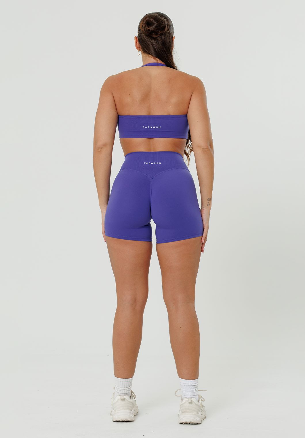Reluna Original Mid-Rise Sculptseam® Plus Short 5" Electric Violet Shorts Paragon Fitwear 