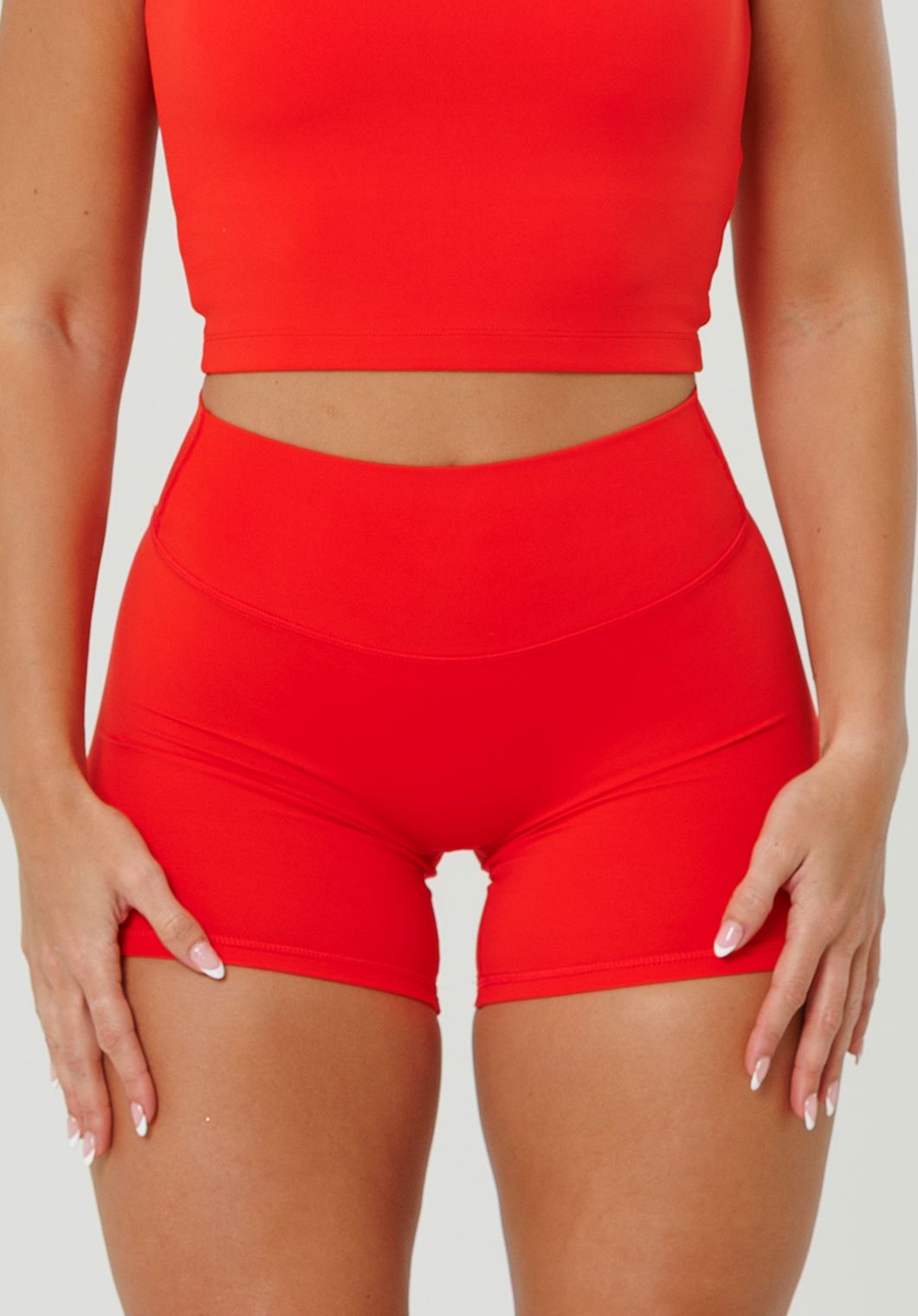 Reluna Original Mid-Rise Sculptseam® Plus Short 5" Strawberry Shorts Paragon Fitwear 