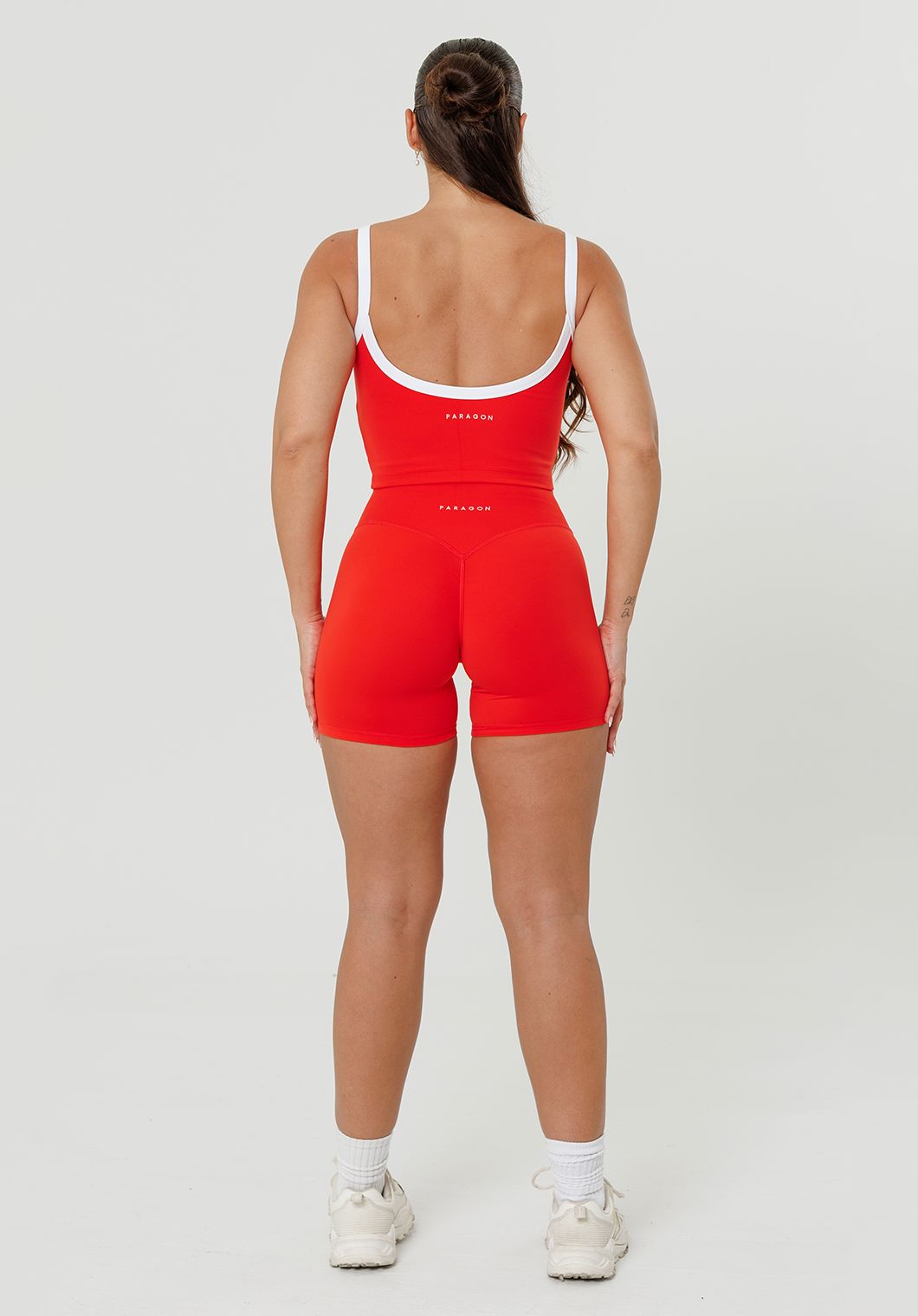 Reluna Original Mid-Rise Sculptseam® Plus Short 5" Strawberry Shorts Paragon Fitwear 