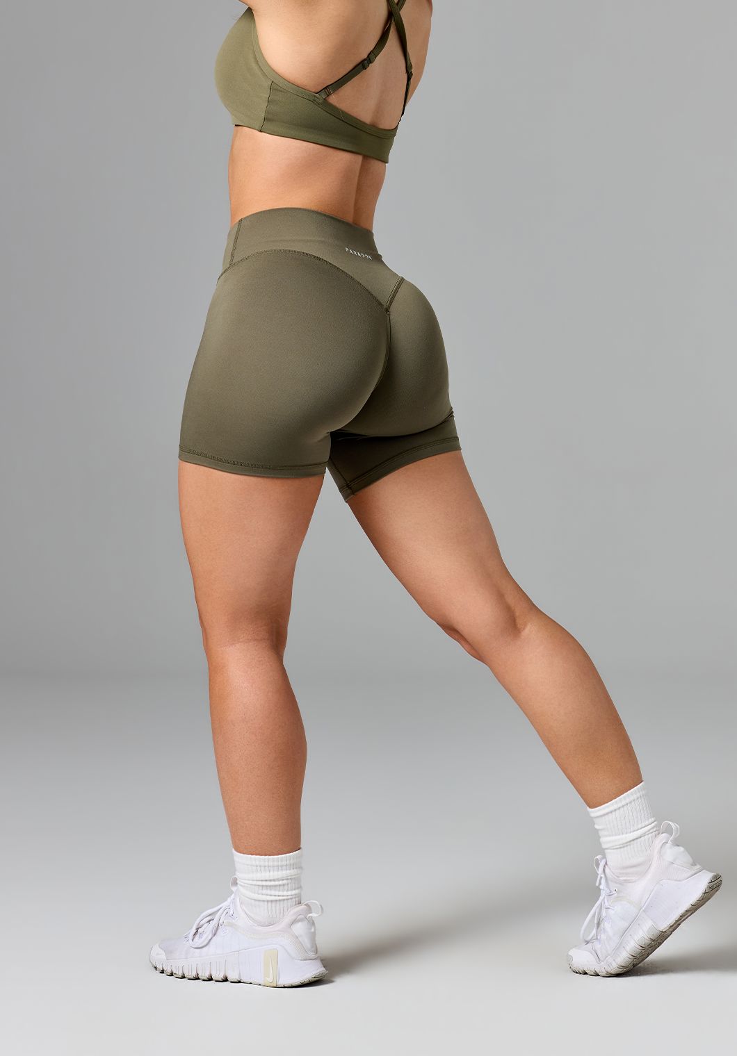Reluna Original Mid-Rise Sculptseam® Plus Short 5" Everglades Shorts Paragon Fitwear 