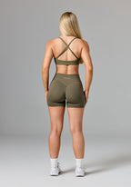 Reluna Original Mid-Rise Sculptseam® Plus Short 5" Everglades Shorts Paragon Fitwear 