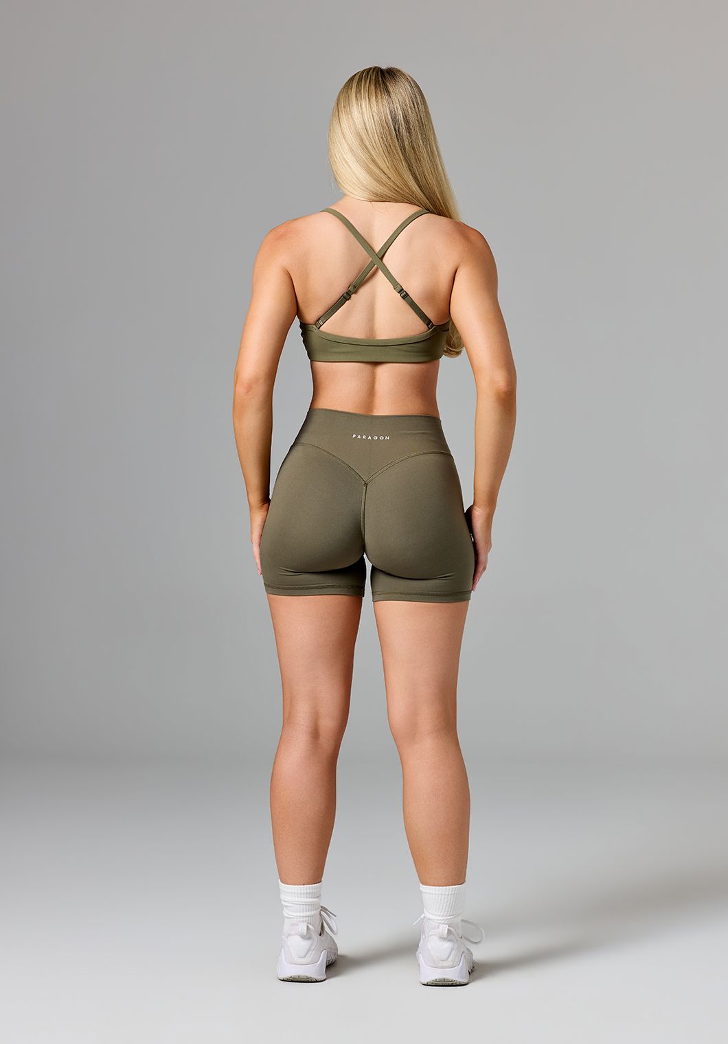 Reluna Original Mid-Rise Sculptseam® Plus Short 5" Everglades Shorts Paragon Fitwear 