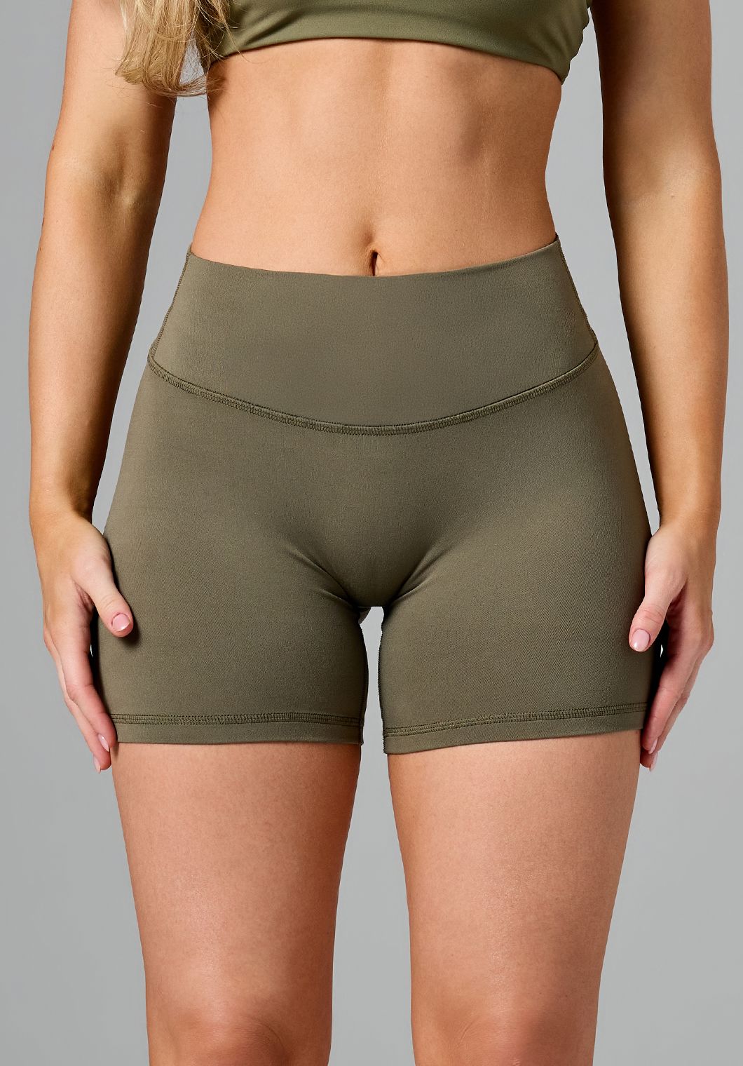 Reluna Original Mid-Rise Sculptseam® Plus Short 5" Everglades Shorts Paragon Fitwear 