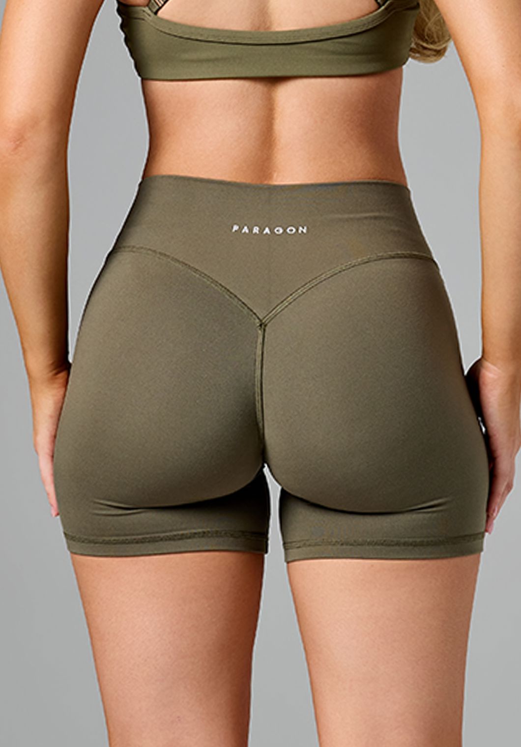 Reluna Original Mid-Rise Sculptseam® Plus Short 5" Everglades Shorts Paragon Fitwear 
